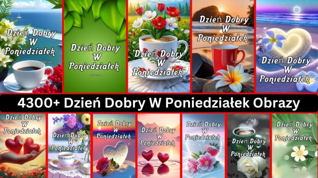 4300+ Dzień Dobry W Poniedziałek Obrazy