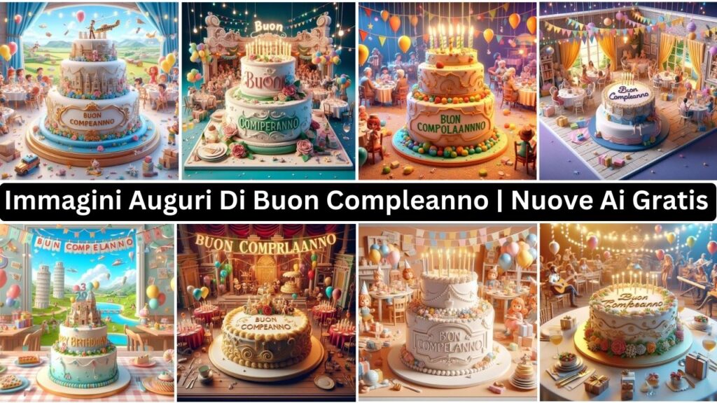 Immagini Auguri Di Buon Compleanno Nuove Ai Gratis